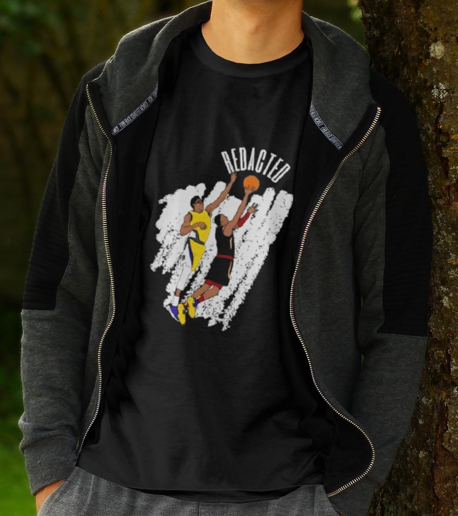 REDACTED Basketball Dunk T-Shirt