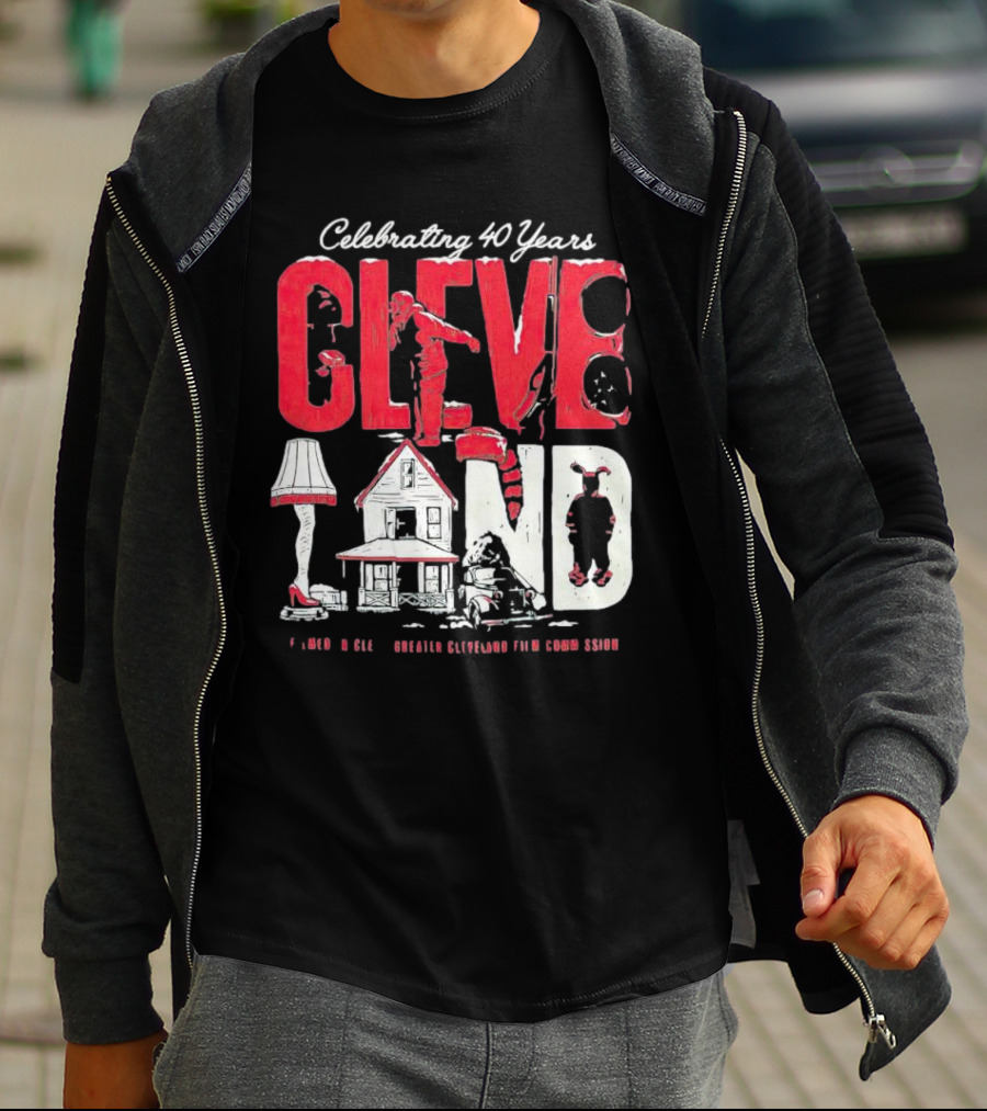 Celebrating 40 Years Cleveland Greater Cleveland Film Commission T-Shirt