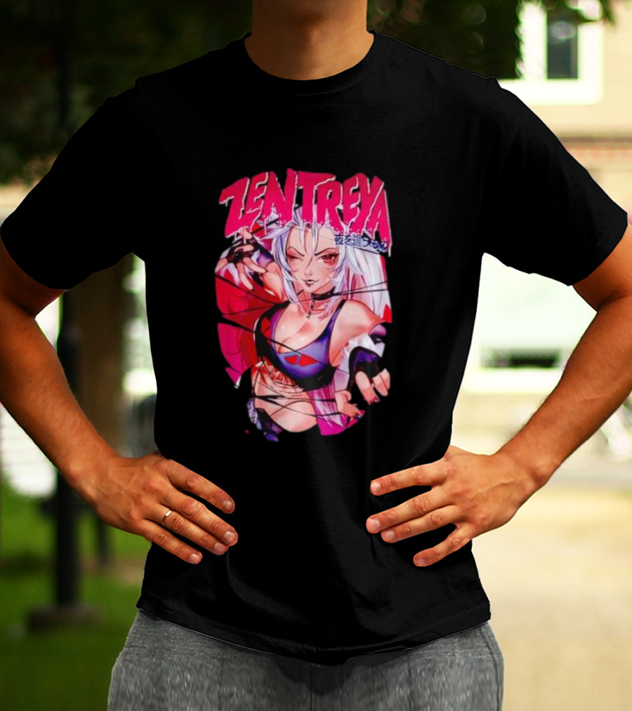 Zentreya Anime Character Halloween Wolf Treya T-Shirt
