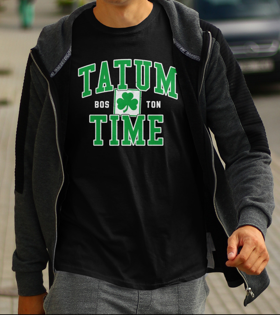 Tatum Time Boston Celtics Vintage T-Shirt