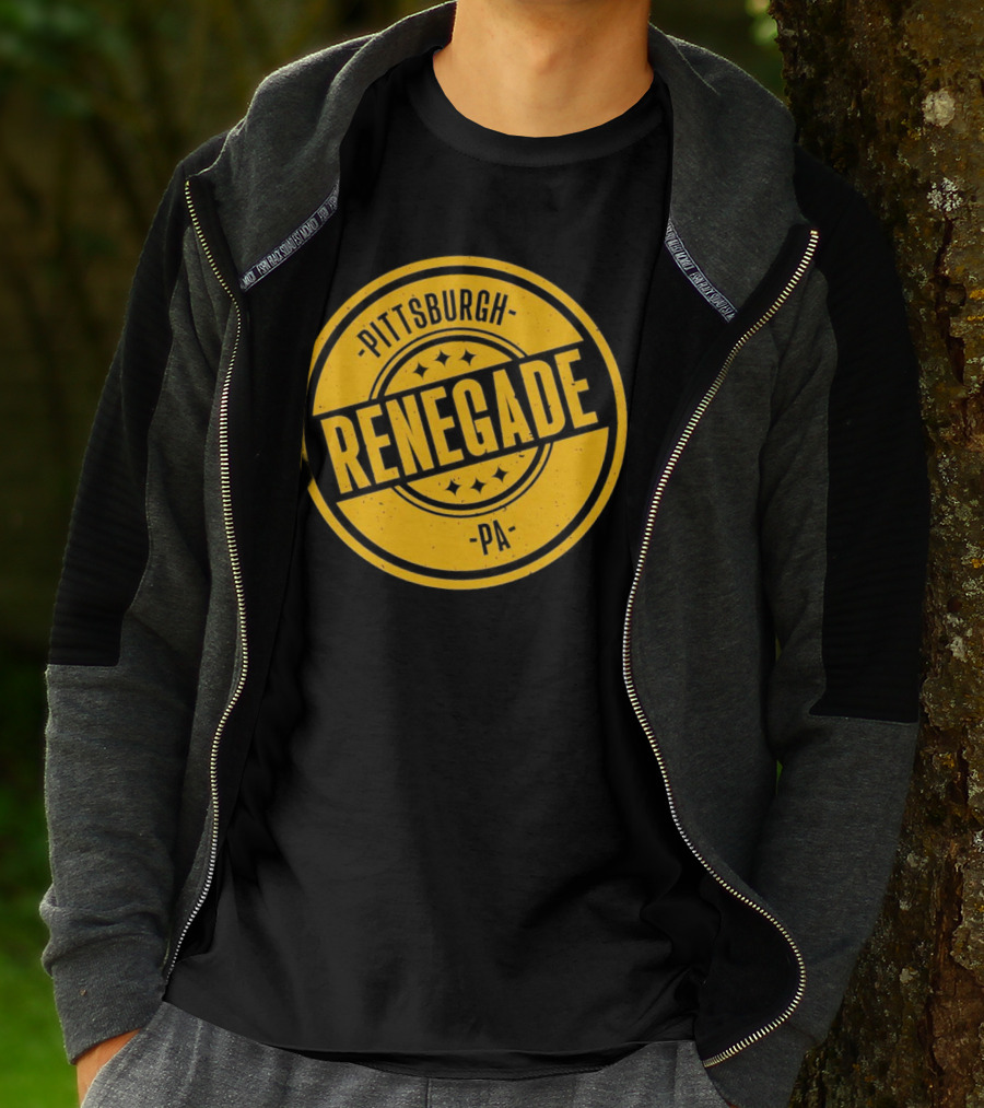 Pittsburgh Renegade PA Vintage Badge T-Shirt