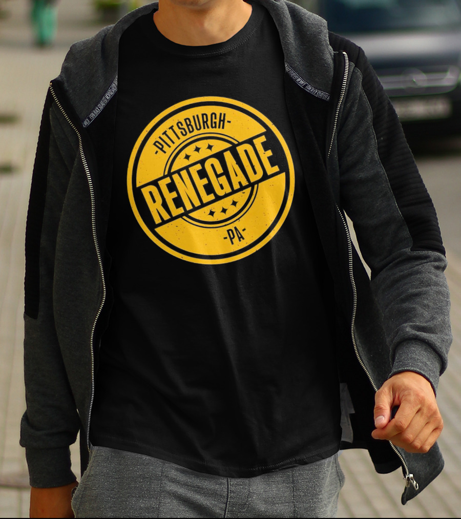 Pittsburgh Renegade PA Vintage Badge T-Shirt