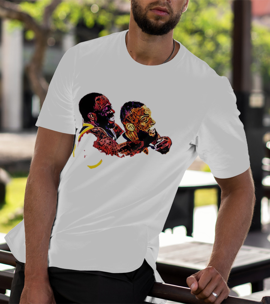 Rudy Gobert Draymond Green Headlock T-Shirt
