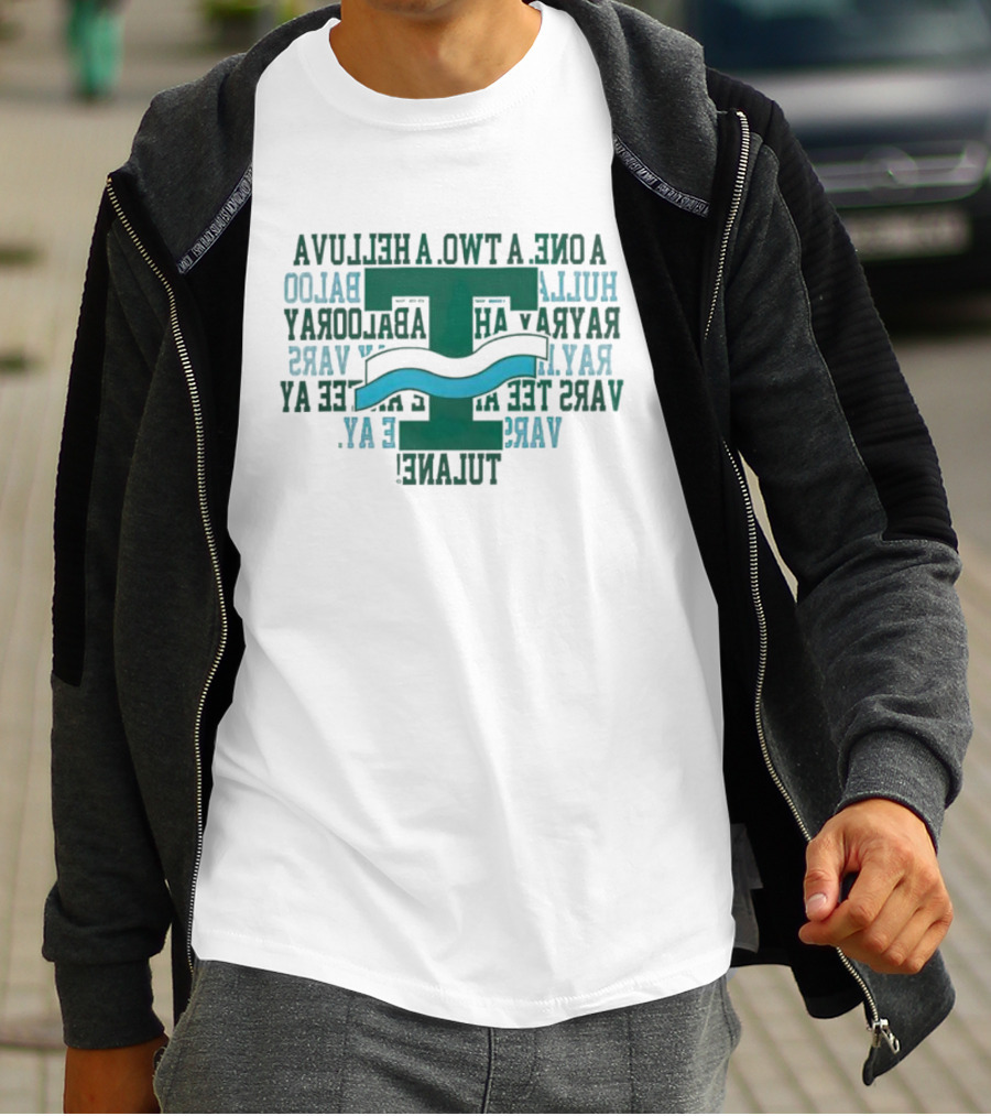 Tulane Green Wave Hullabaloo Homecoming Rally Varsity T-Shirt