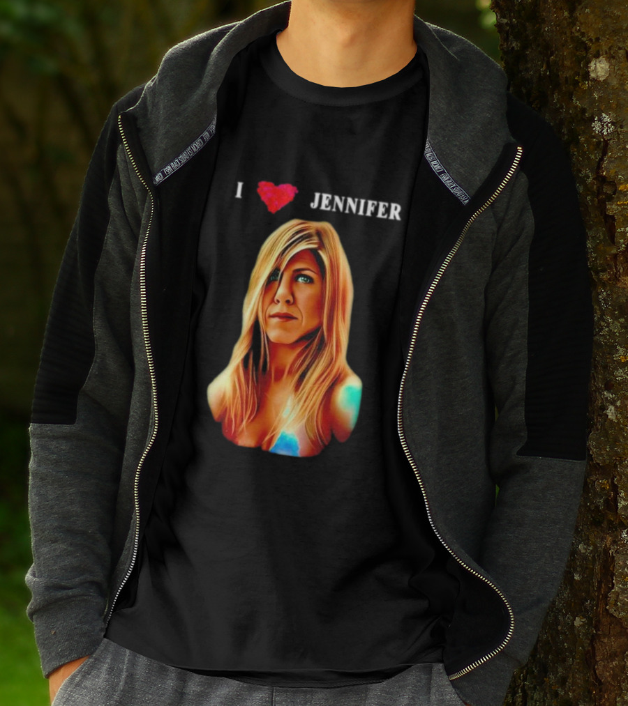 I Love Jennifer Iconic Fan Tribute Heart T-Shirt