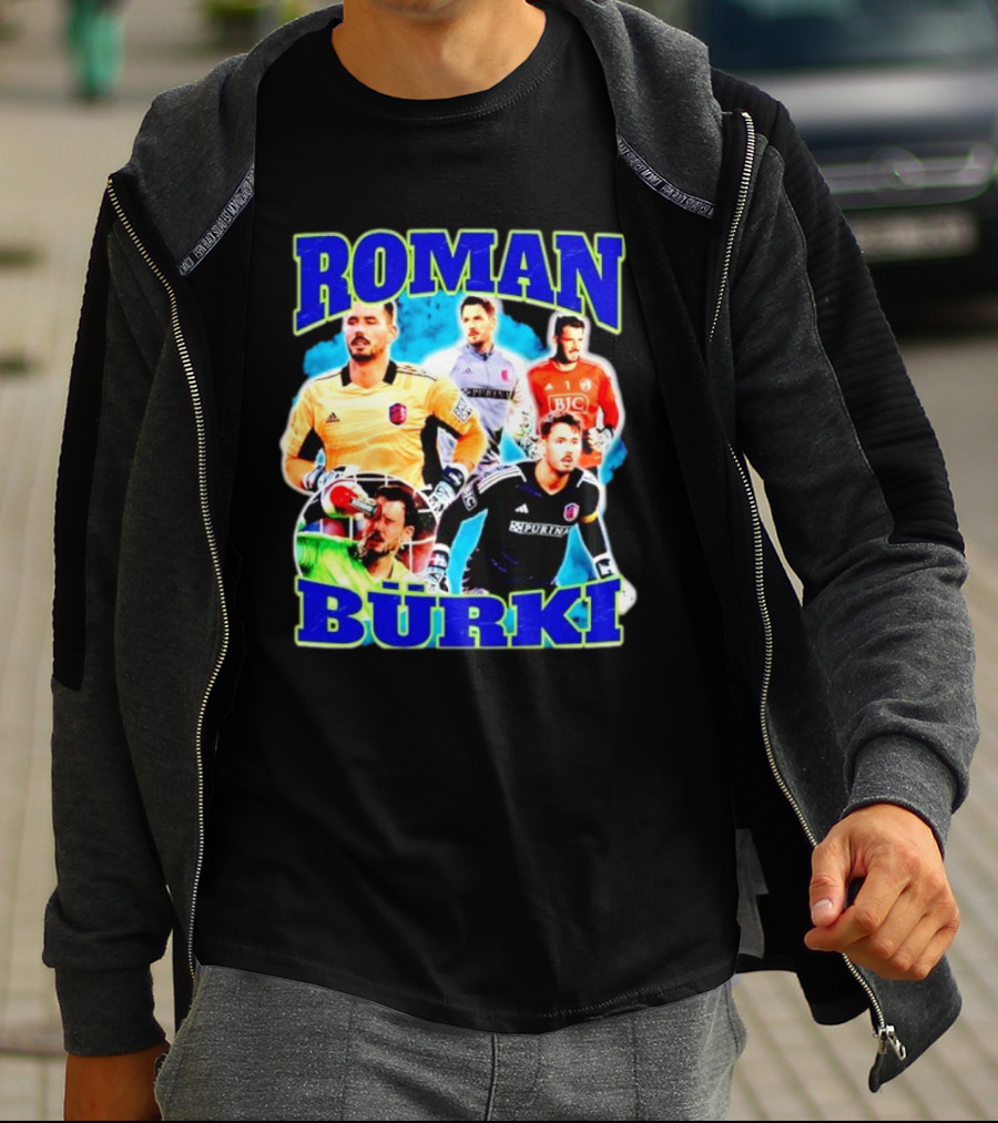Roman Bürki Soccer Goalkeeper Collage Bootleg T-Shirt