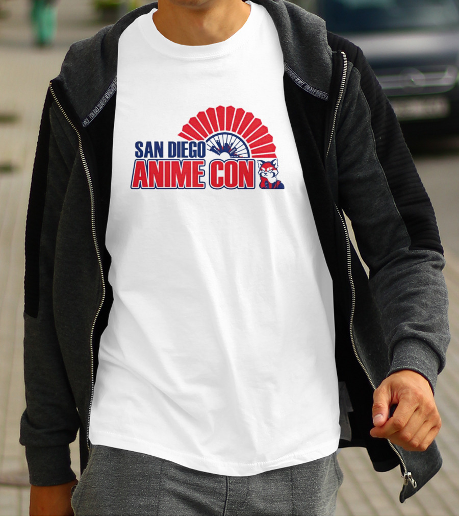 San Diego Anime Con Fan And Character T-Shirt