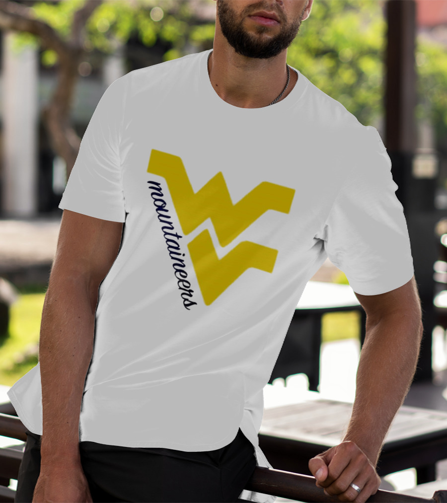 WVU Mountaineers Yellow WV T-Shirt