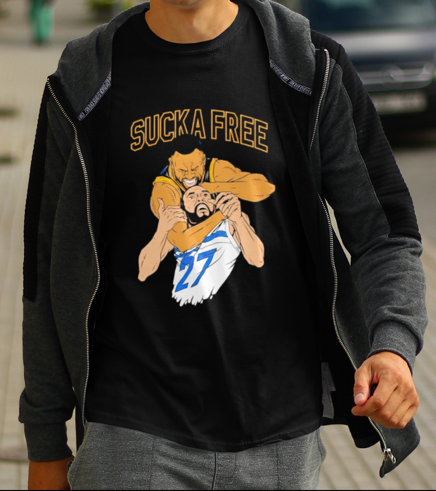 SUCKA FREE Dray Physical Play Basketball Meme T-Shirt