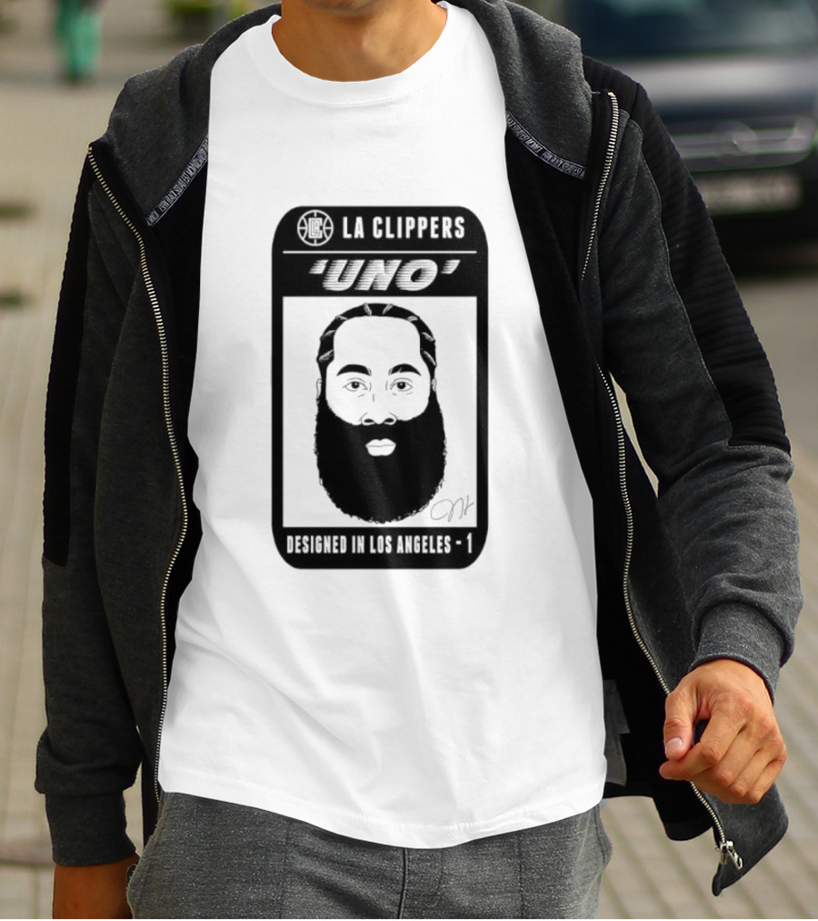 LA Clippers 'UNO' Designed In Los Angeles T-Shirt