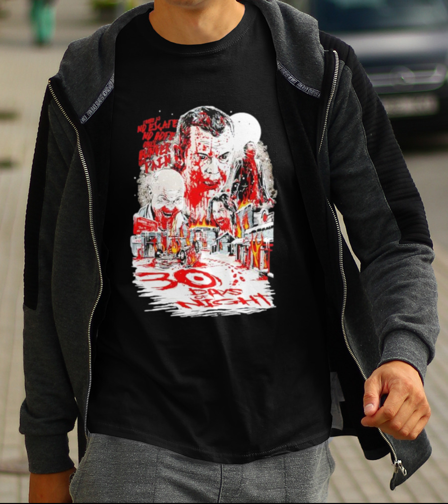 30 Days Of Night No Escape No Hope Only Hunger And Pain T-Shirt