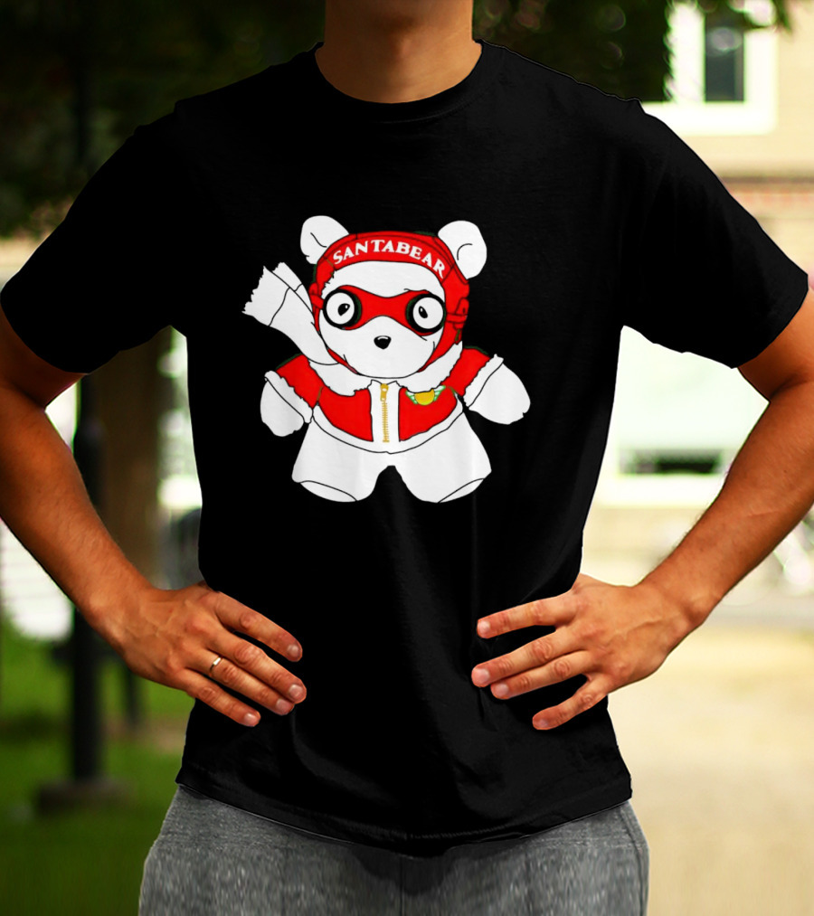 Santa Bear Aviator Christmas Minnesota T-Shirt