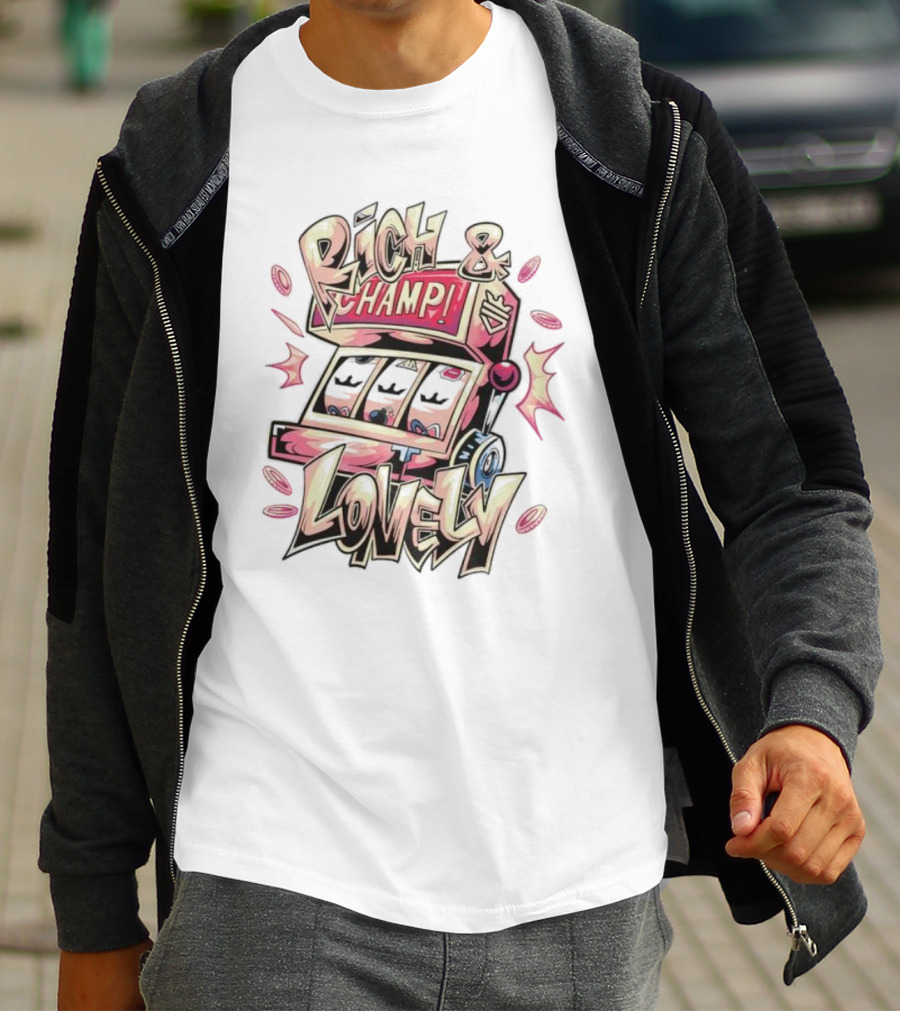 Rich And Champ Lovely Slot Machine Iconic T-Shirt