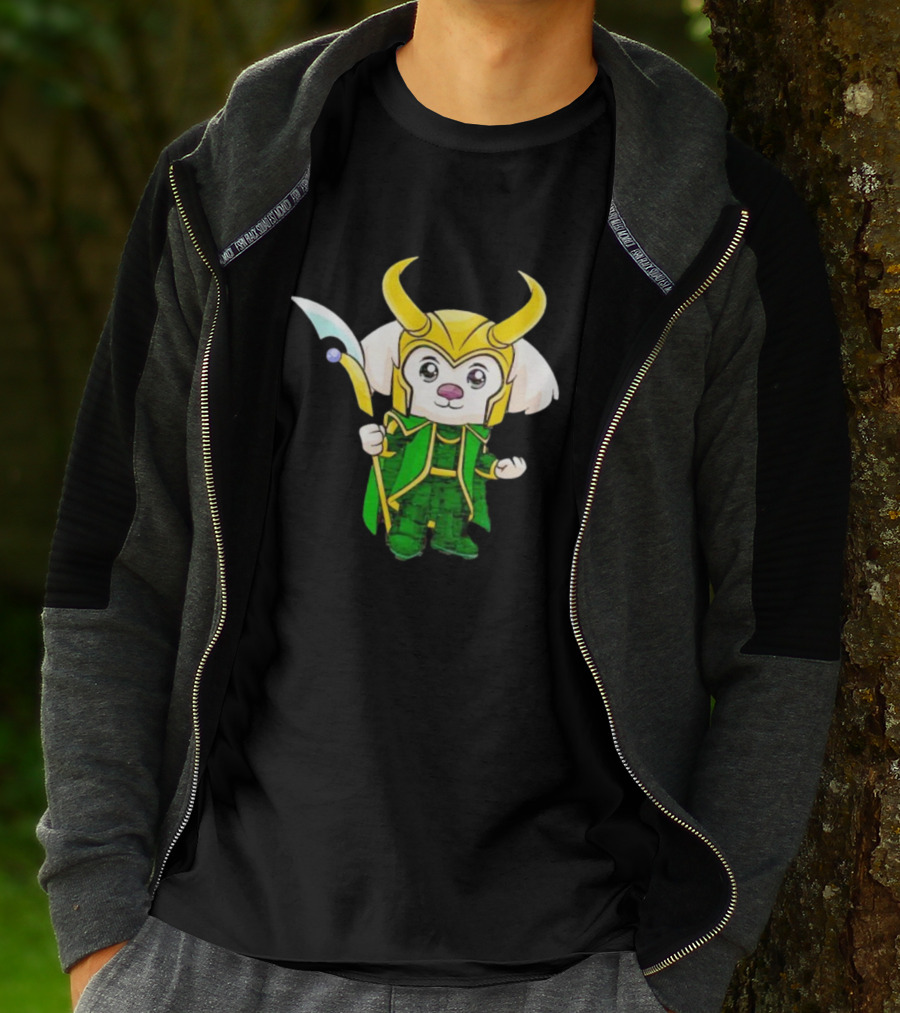 Trickster God Doug Loki Dog Version T-Shirt