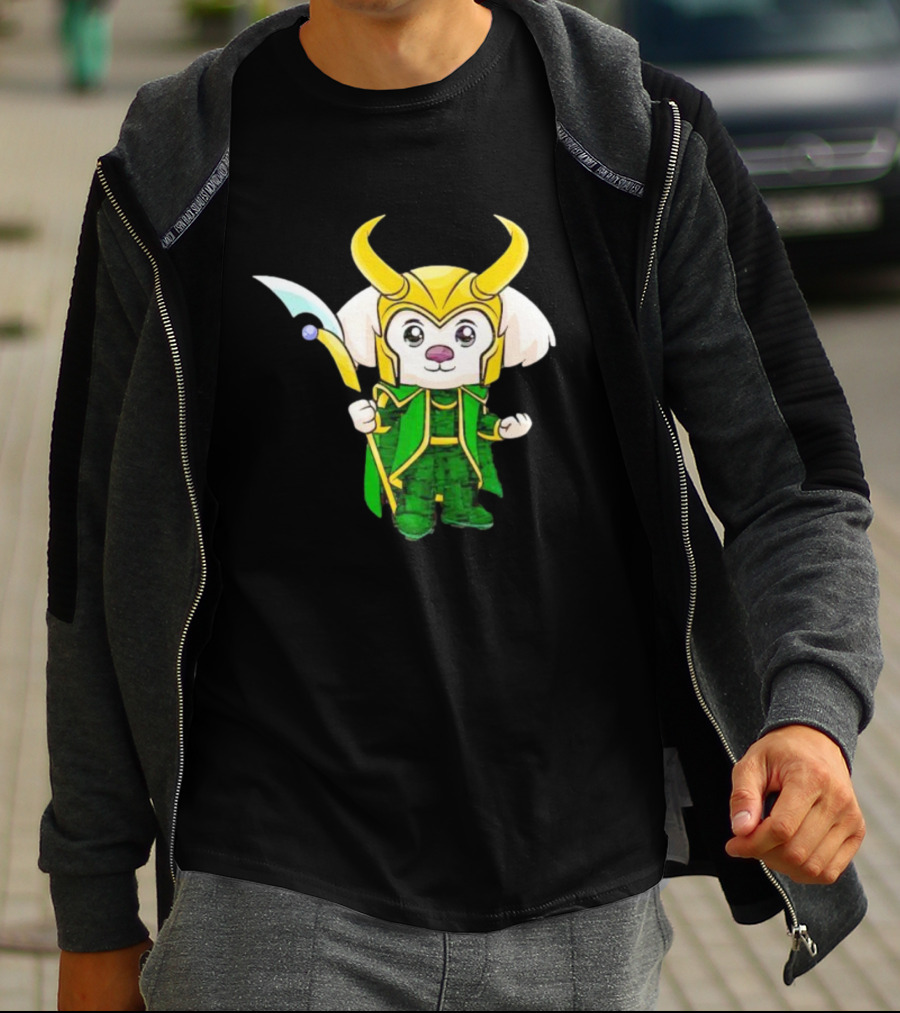 Trickster God Doug Loki Dog Version T-Shirt