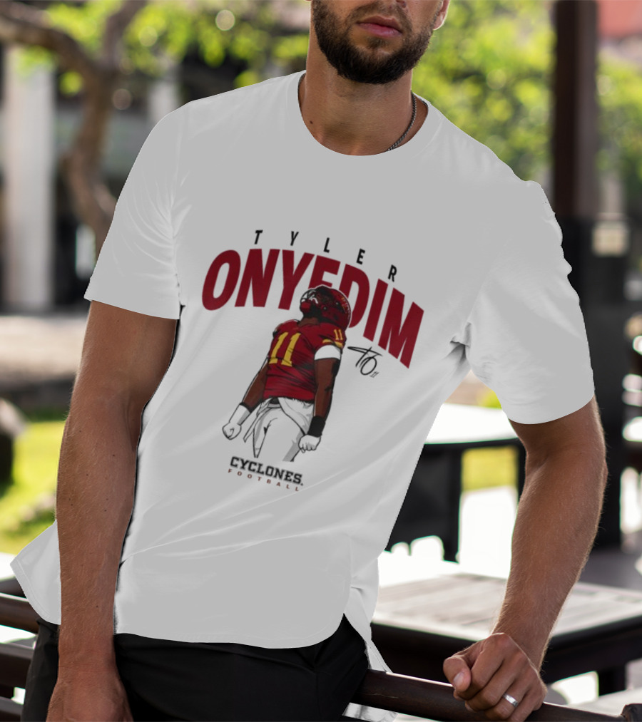 TYLER ONYEDIM Cyclones Football T-Shirt