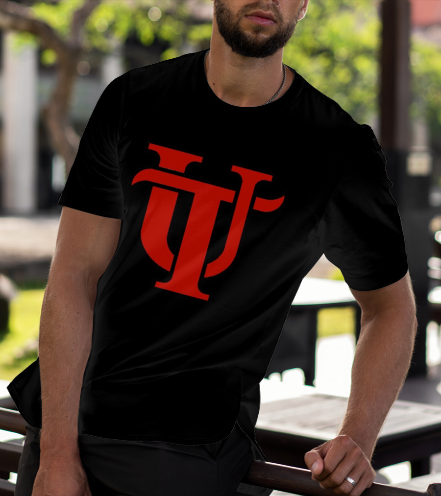 University Of Tampa UT Red Text T-Shirt