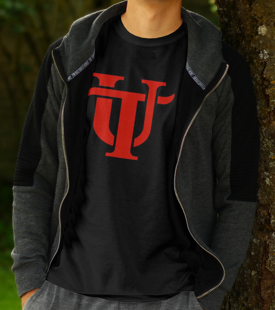 University Of Tampa UT Red Text T-Shirt