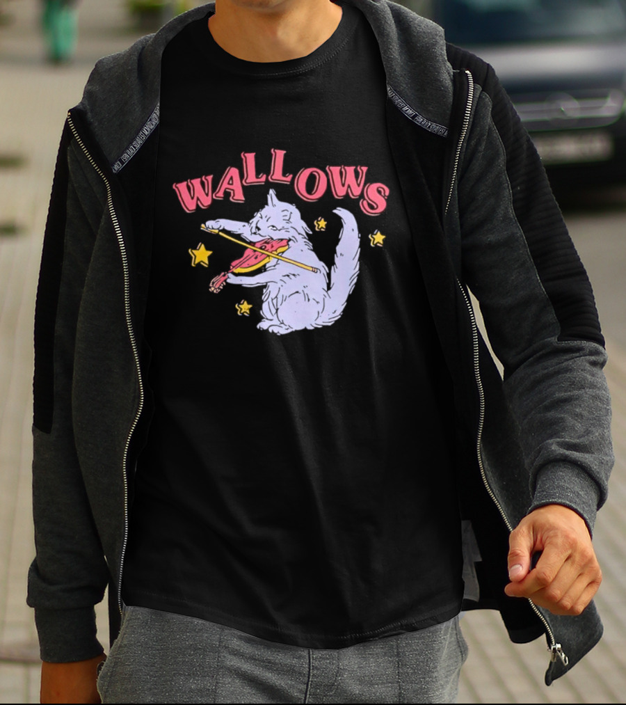 Wallows Playing Cat Fiddle With Stars T-Shirt