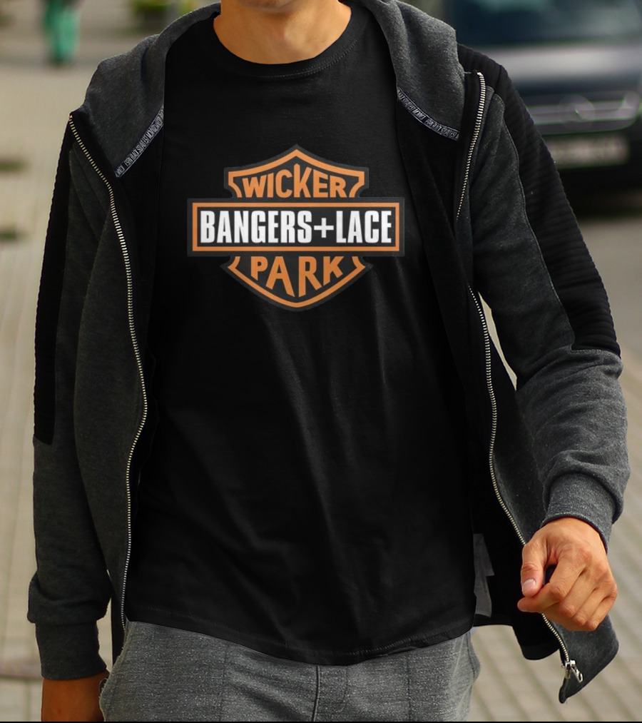Wicker Park Bangers + Lace Shield Emblem T-Shirt