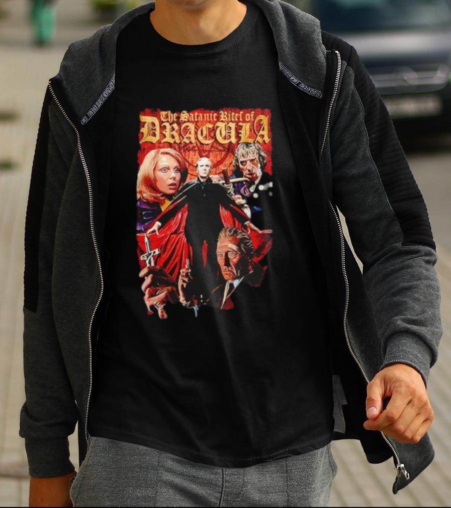 The Satanic Rites Of Dracula Vintage Movie T-Shirt