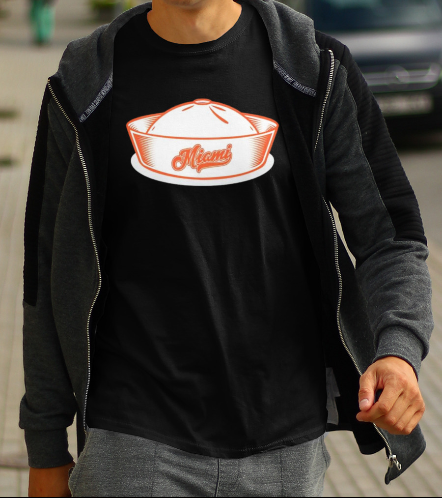 Miami Sailor Hat T-Shirt
