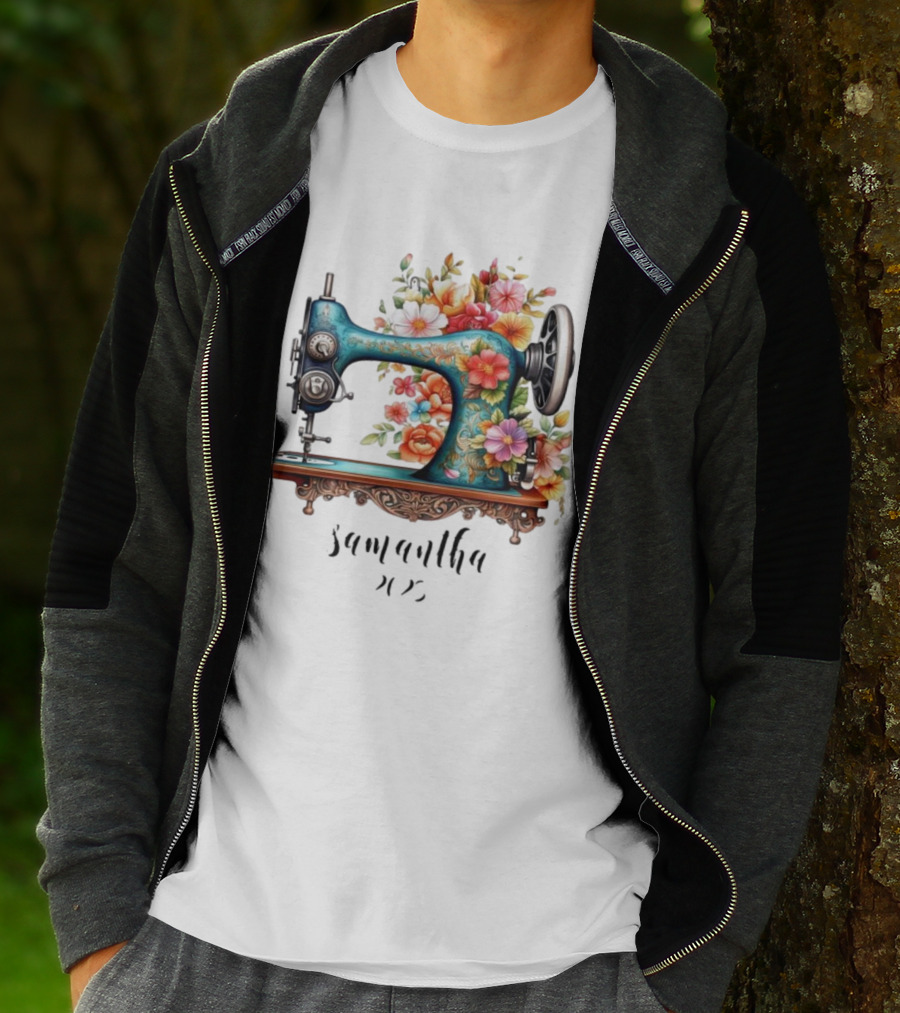 Sewing Machine Samantha Floral T-Shirt