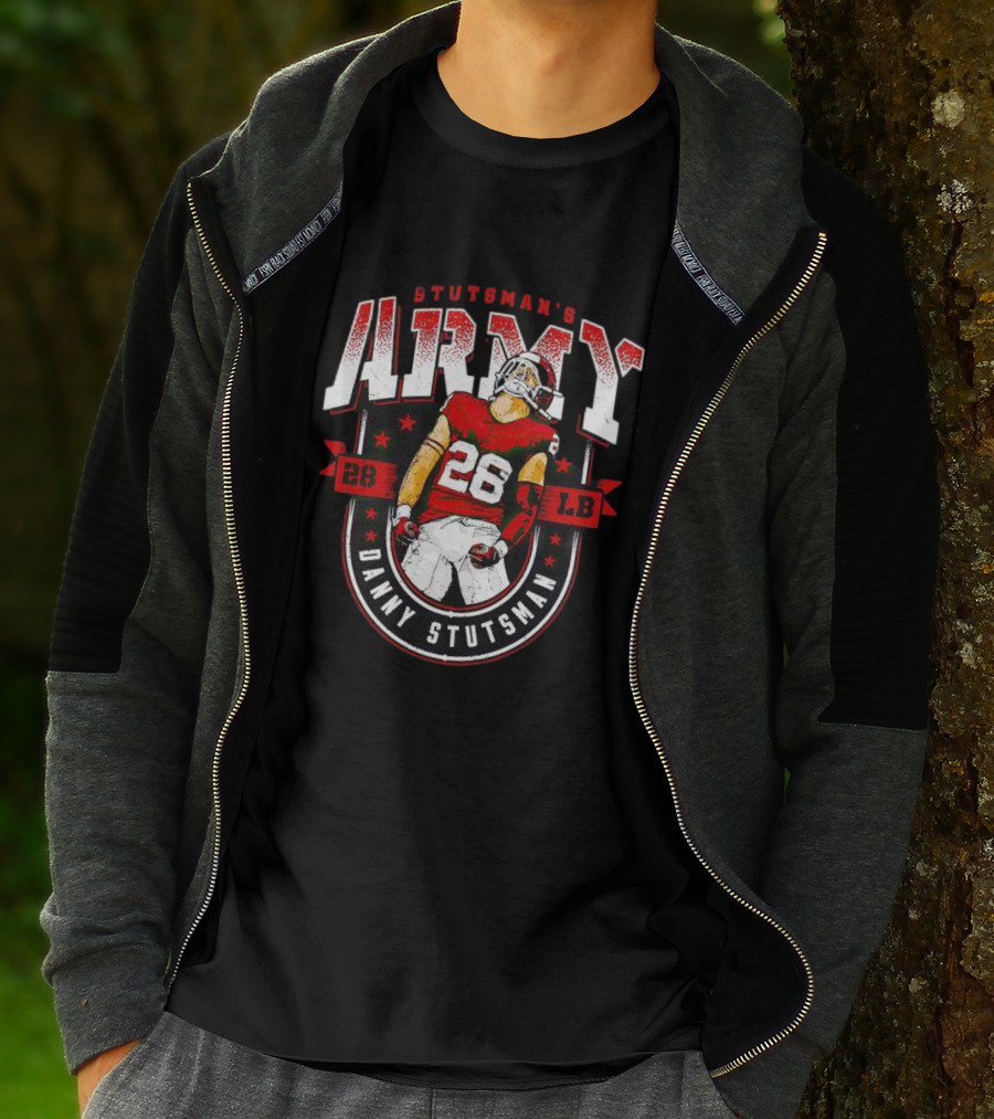 Danny Stutsman Stutsman’s Army 28 LB Football Hero T-Shirt