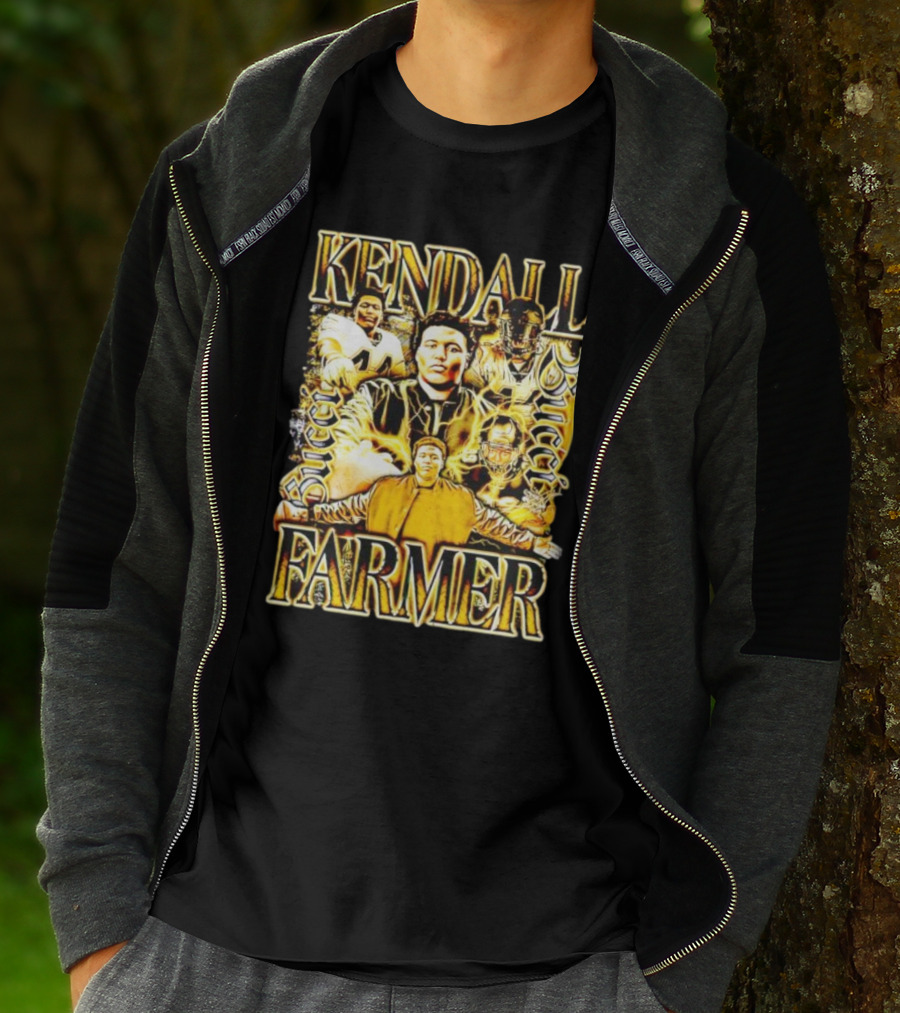 Kendall Buccii Farmer Appalachian Football Star T-Shirt
