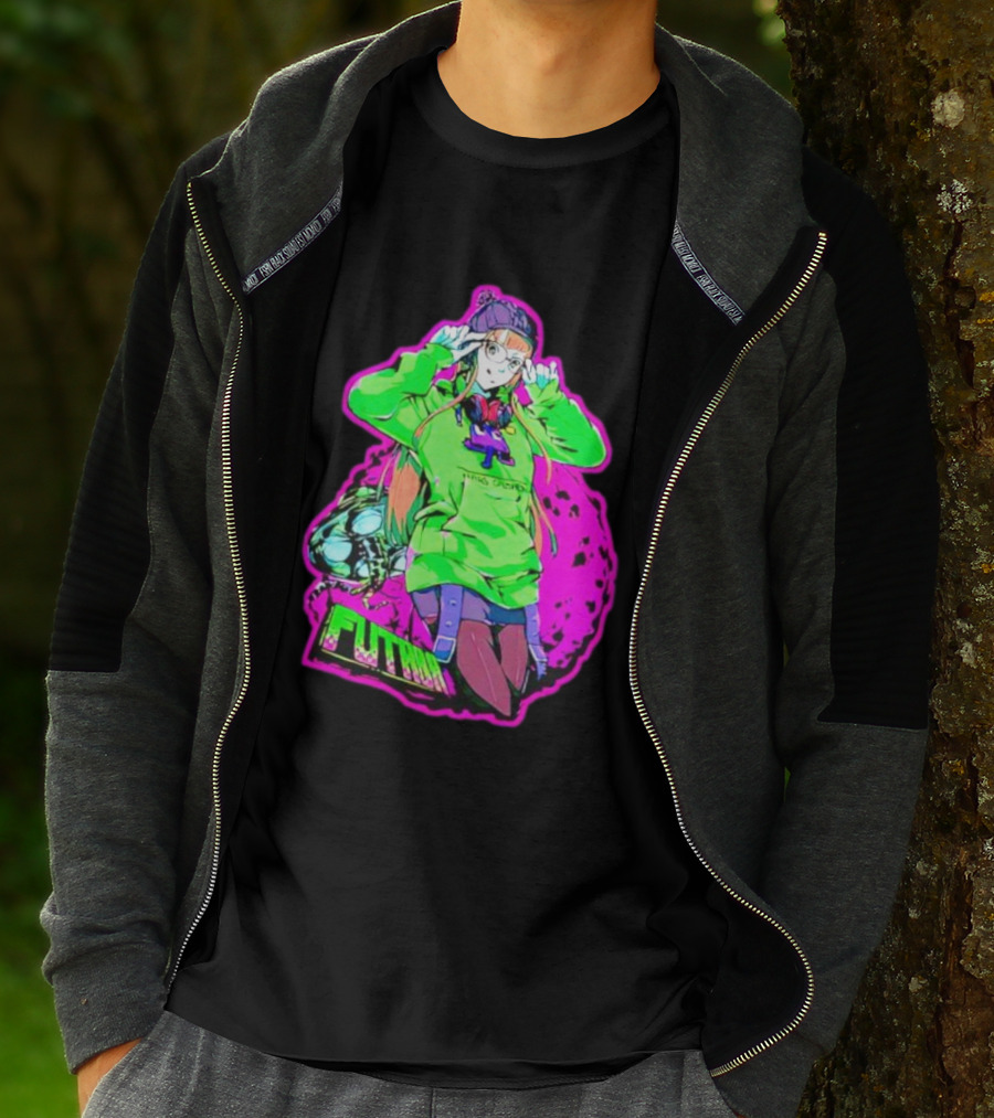 Persona 5 Futaba Sakura Neon Style T-Shirt