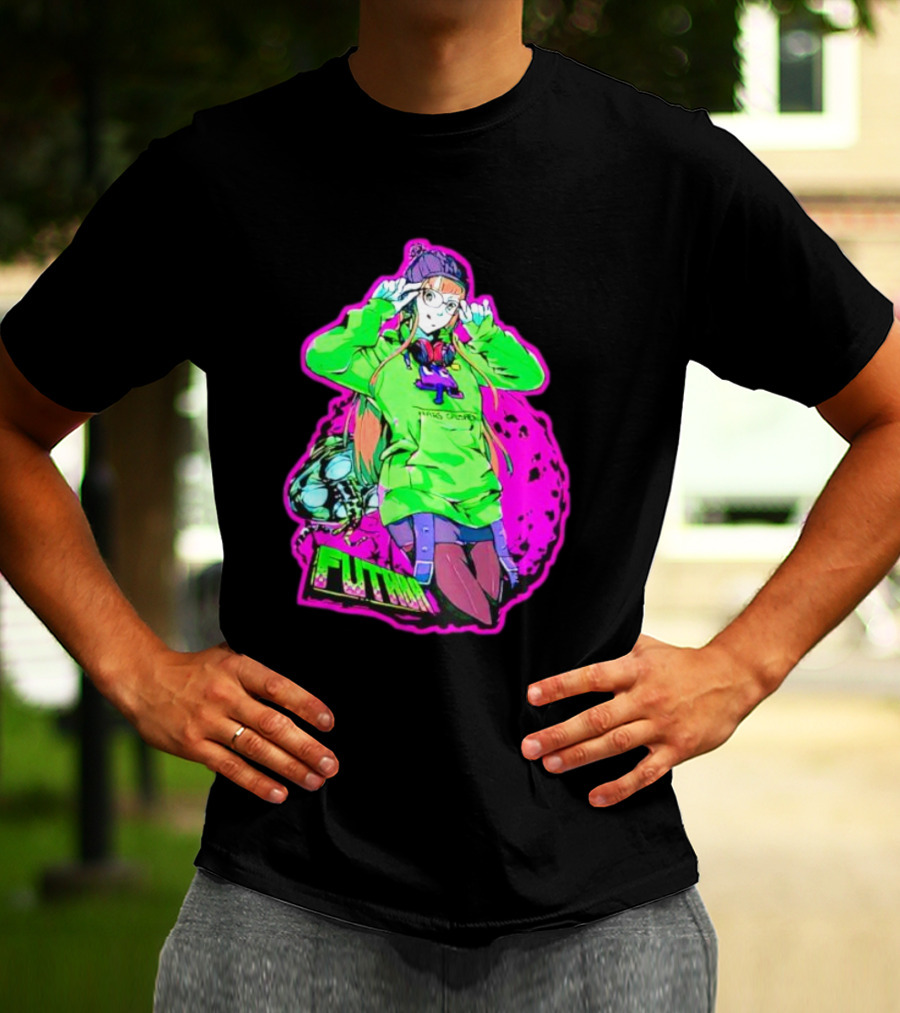 Persona 5 Futaba Sakura Neon Style T-Shirt