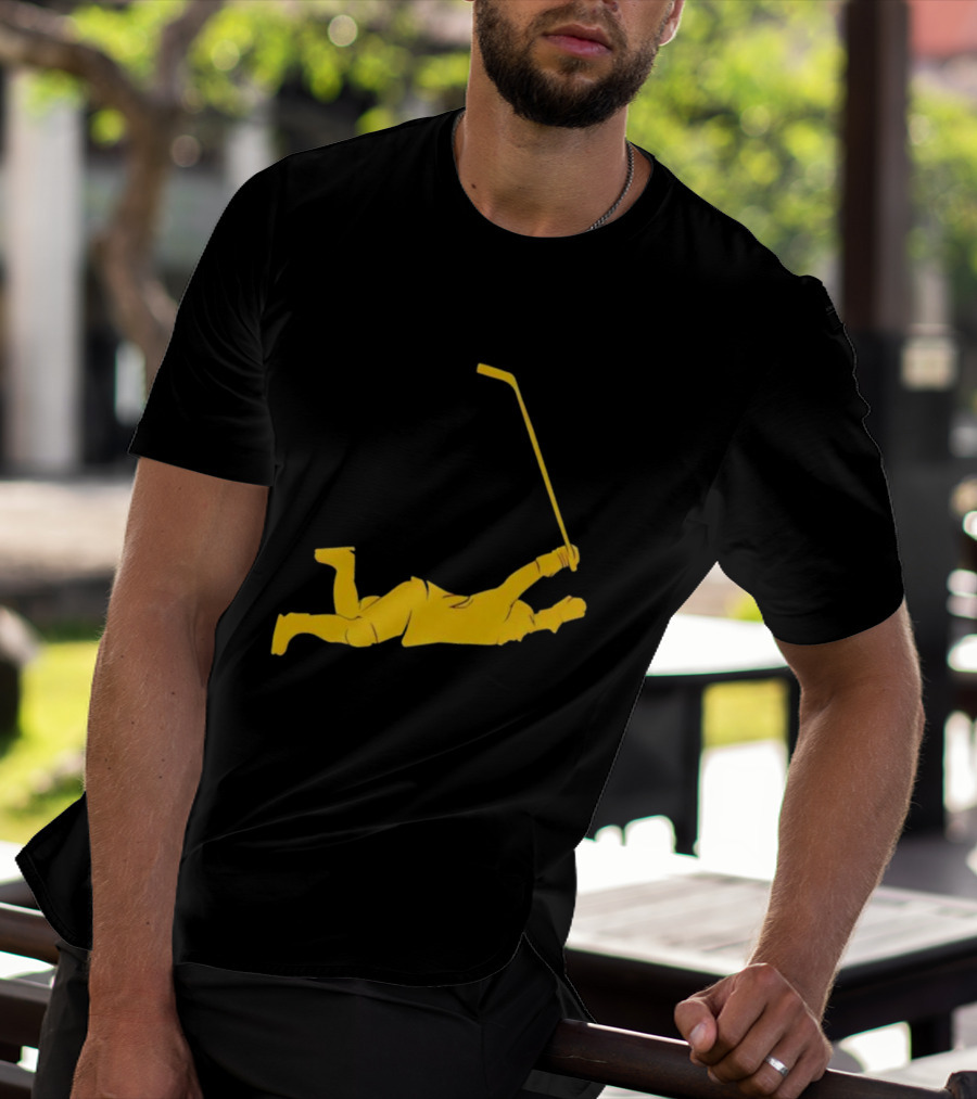 Bobby Orr Flying Hockey T-Shirt