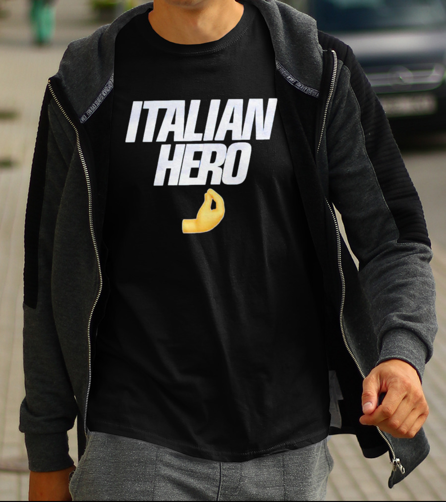 Italian Hero Che Vuoi Hand Gesture Emoji T-Shirt