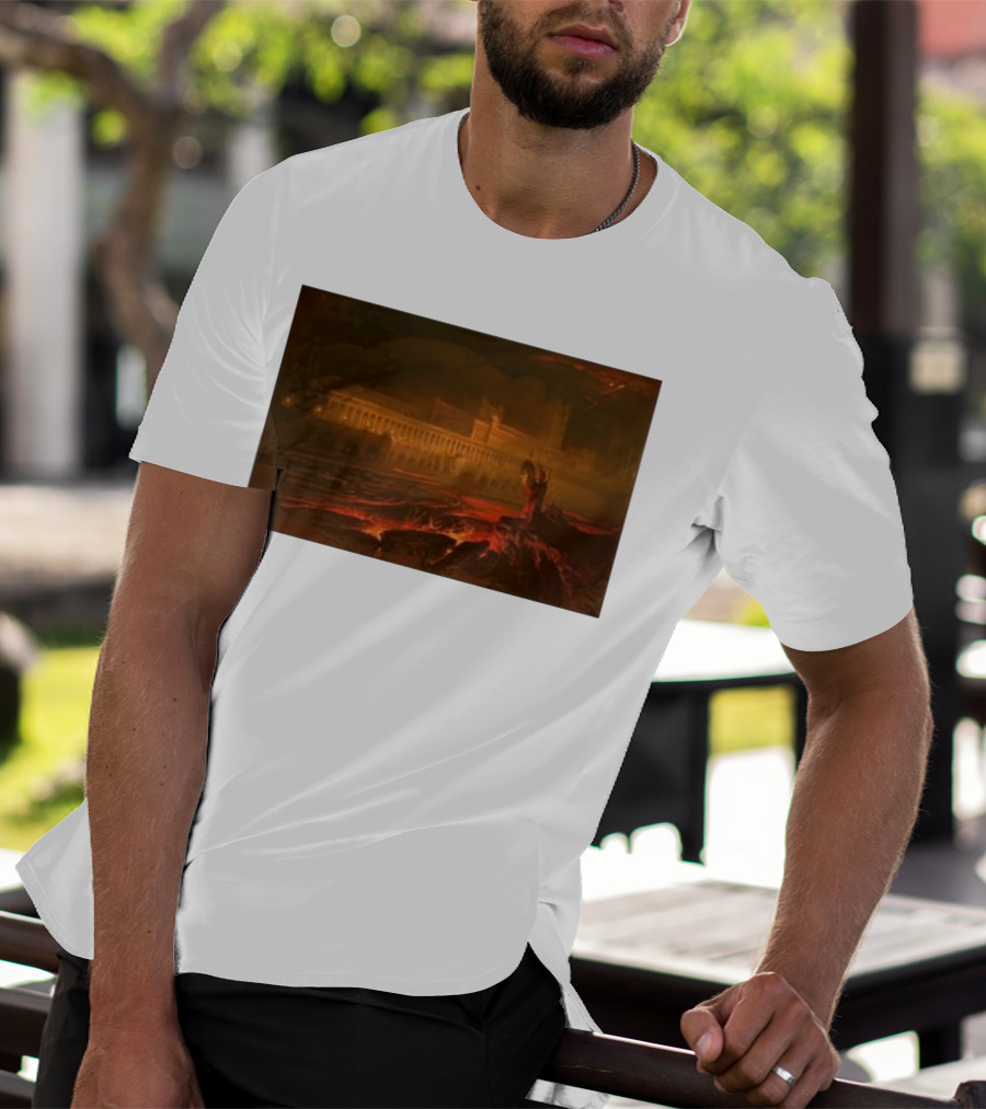 Birmingham John Martin Pandemonium Painting T-Shirt