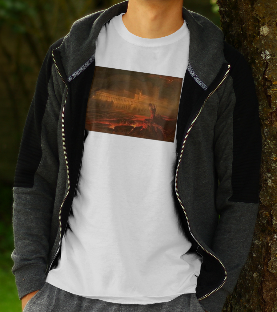 Birmingham John Martin Pandemonium Painting T-Shirt