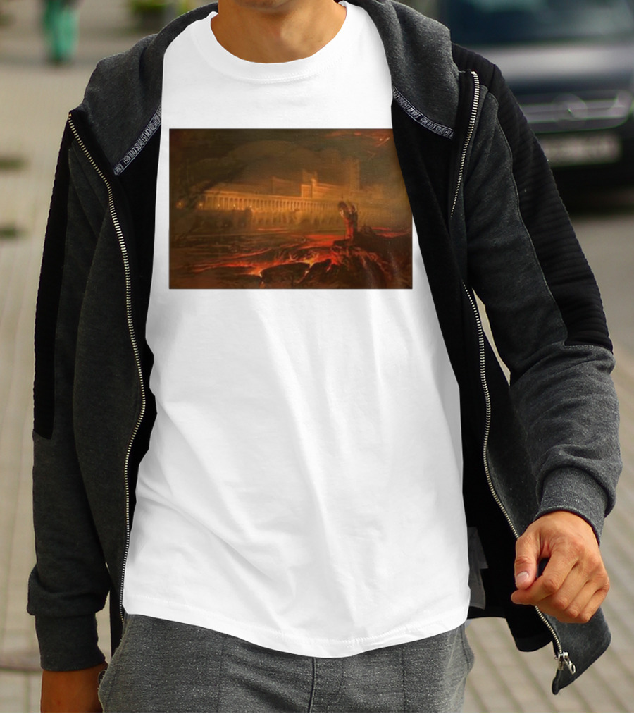 Birmingham John Martin Pandemonium Painting T-Shirt