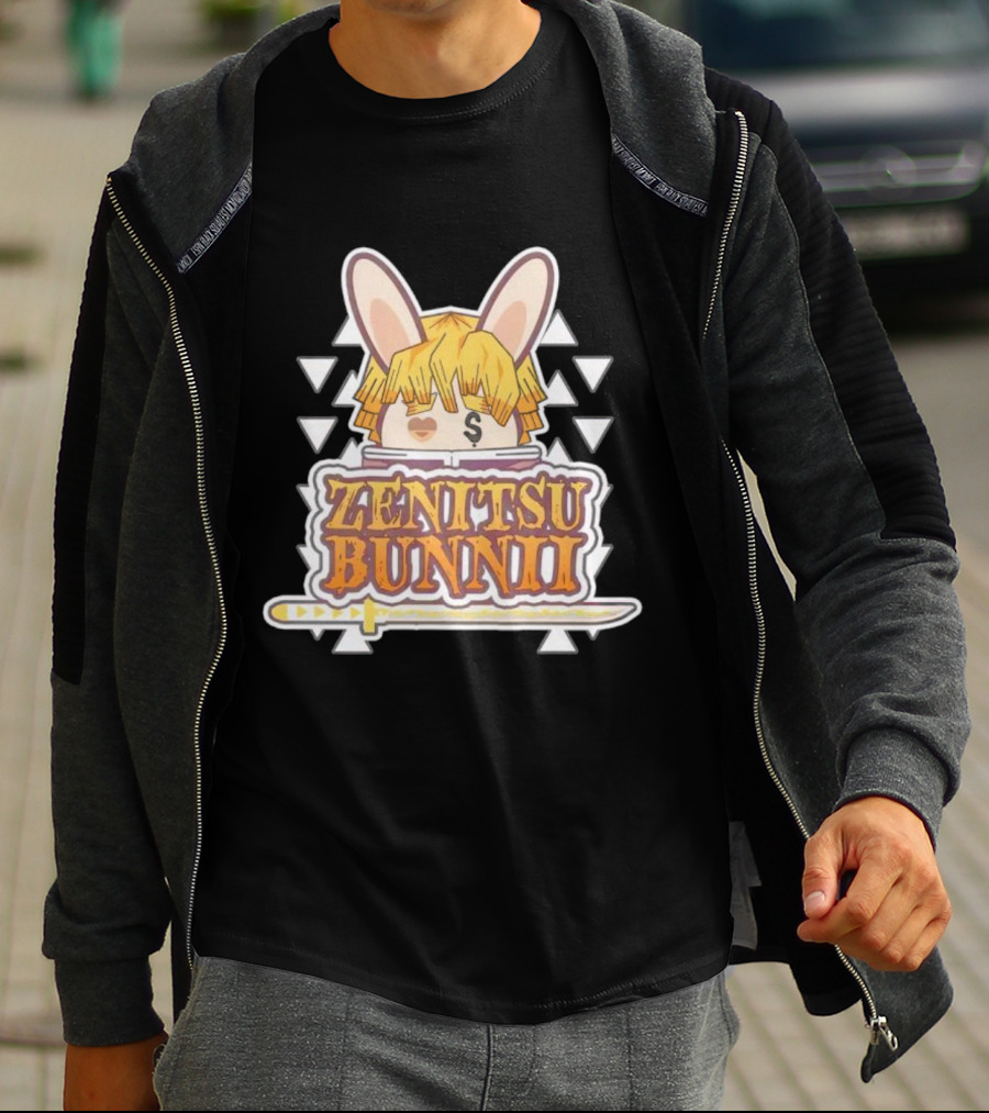 Zenitsu Bunnii Bunnii Gang Samurai Sword T-Shirt