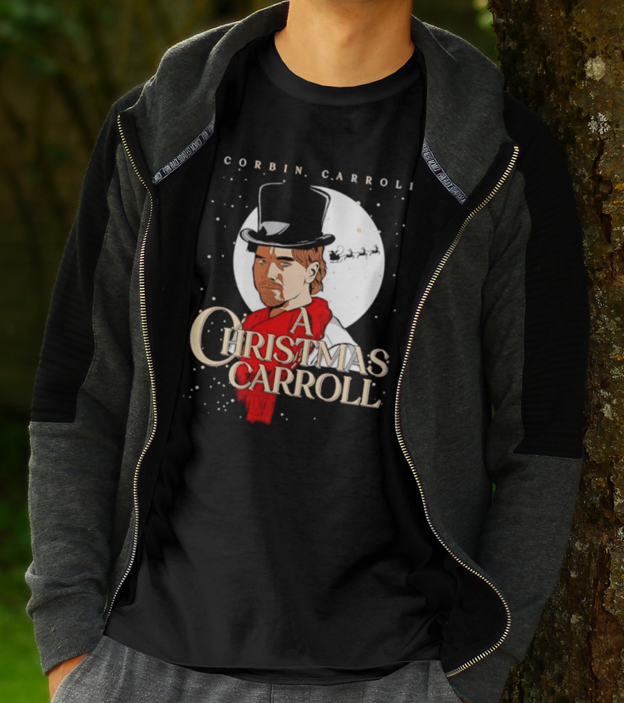 Corbin Carroll A Christmas Carroll Magic Winter Scene T-Shirt
