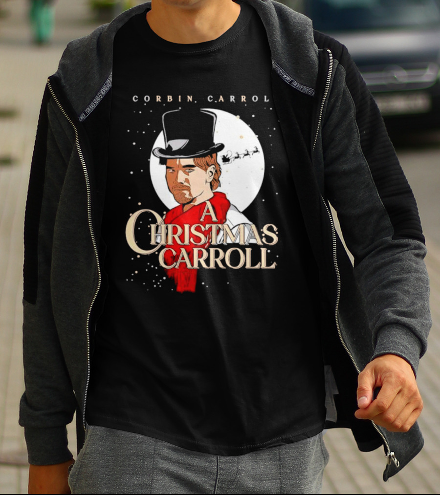 Corbin Carroll A Christmas Carroll Magic Winter Scene T-Shirt