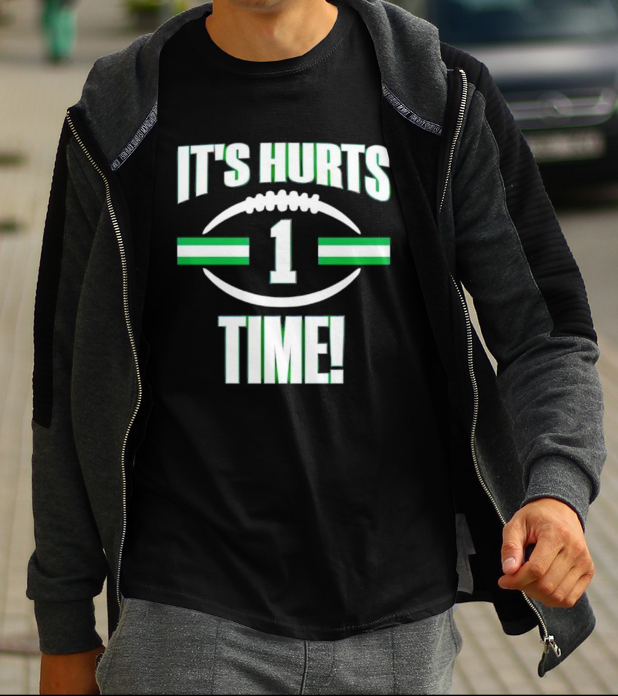 It's Hurts Time Football Number 1 T-Shirt