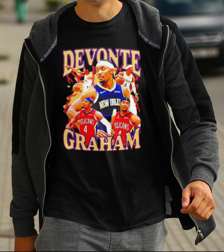 Devonte Graham New Orleans Pelicans Basketball T-Shirt