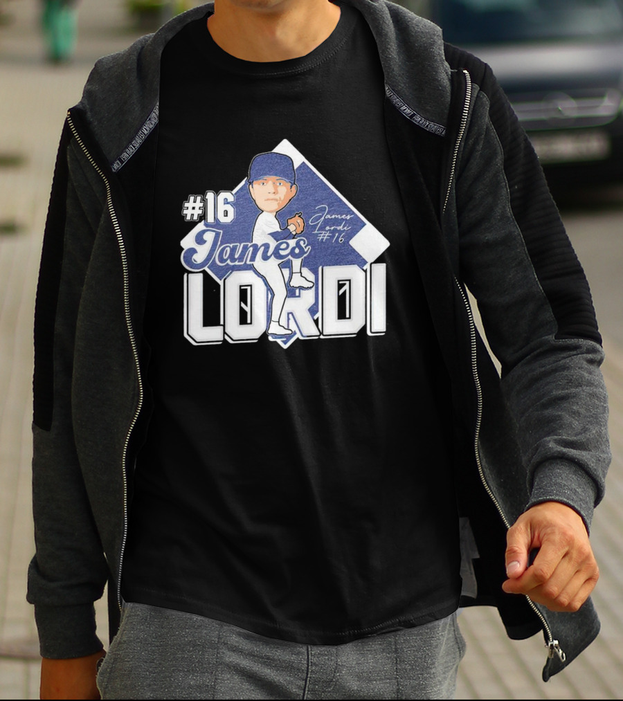 16 James Lordi Penn State University Signature T-Shirt