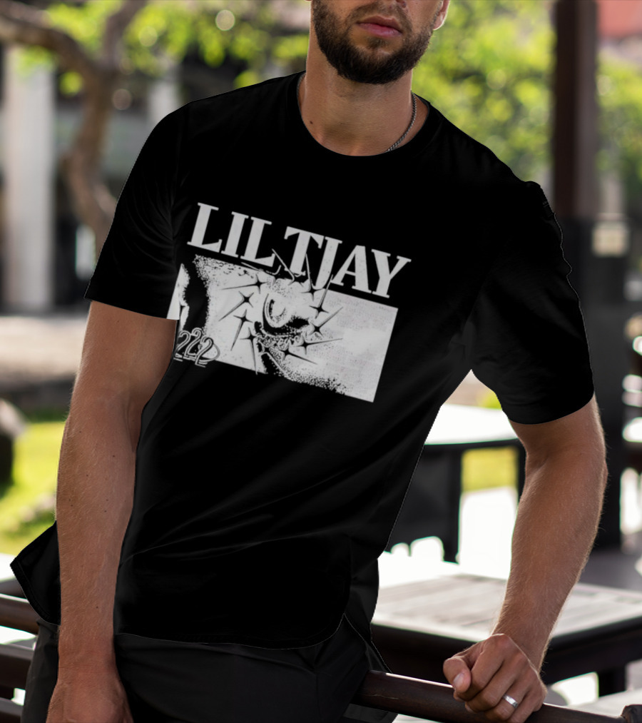 Lil Tjay 222 Spiked Eye T-Shirt