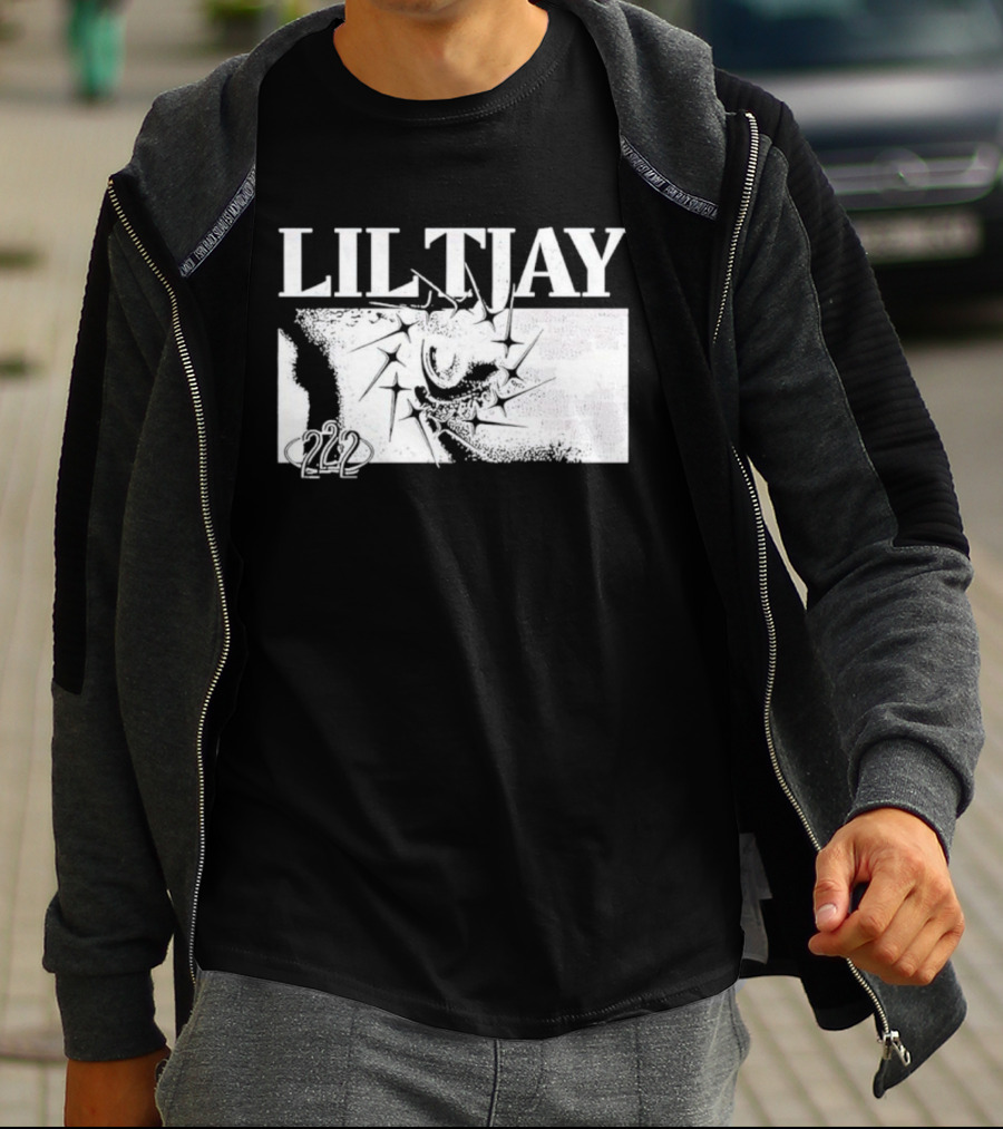 Lil Tjay 222 Spiked Eye T-Shirt