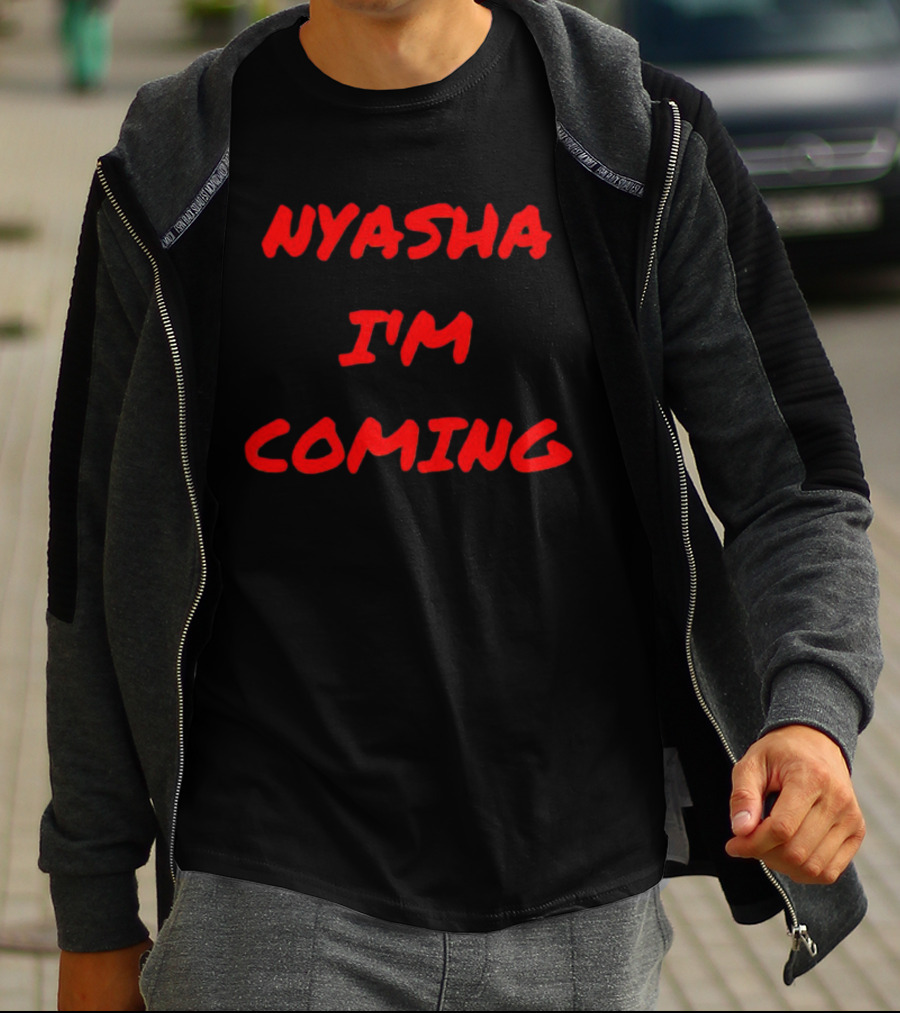 NYASHA I'M COMING Red T-Shirt
