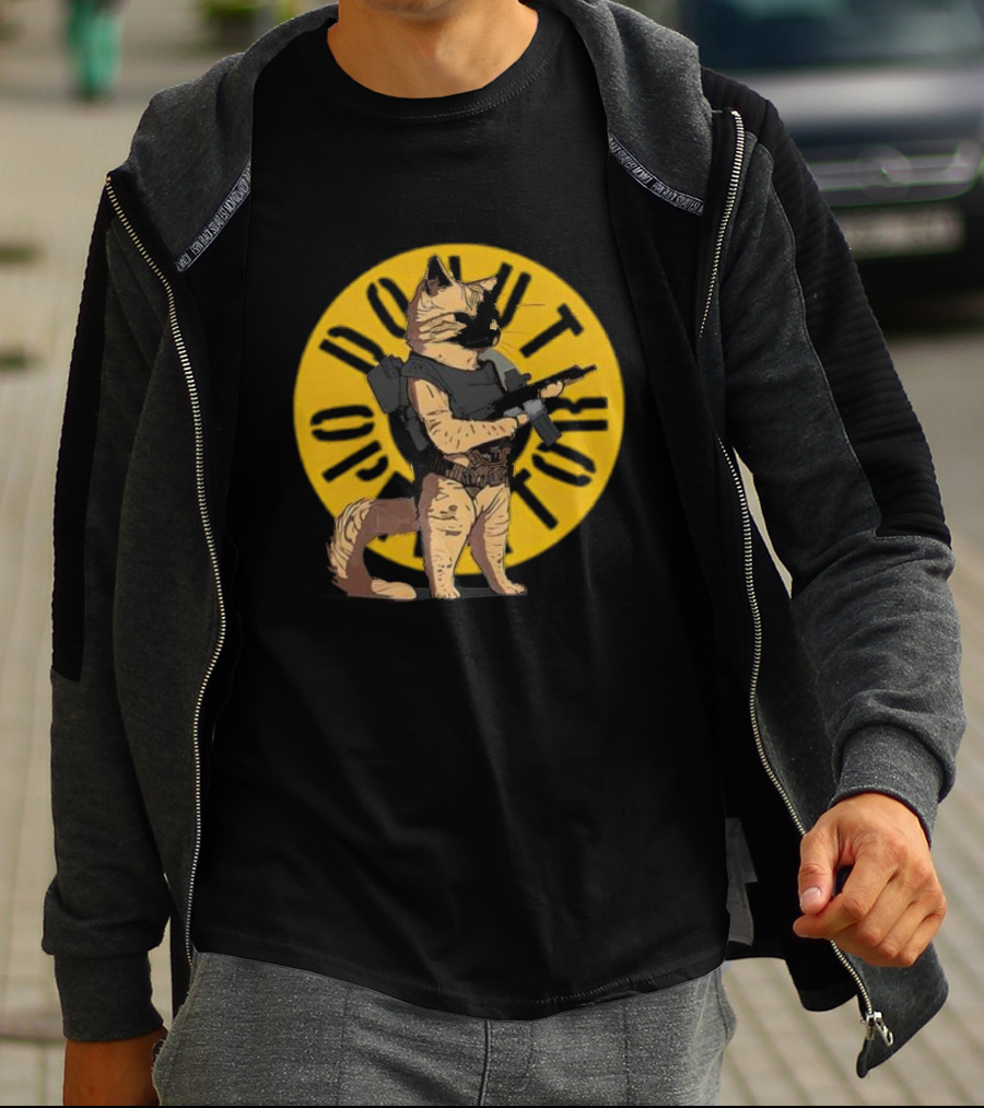 Revenge Of Squirt Do Not Obey Tactical Cat T-Shirt