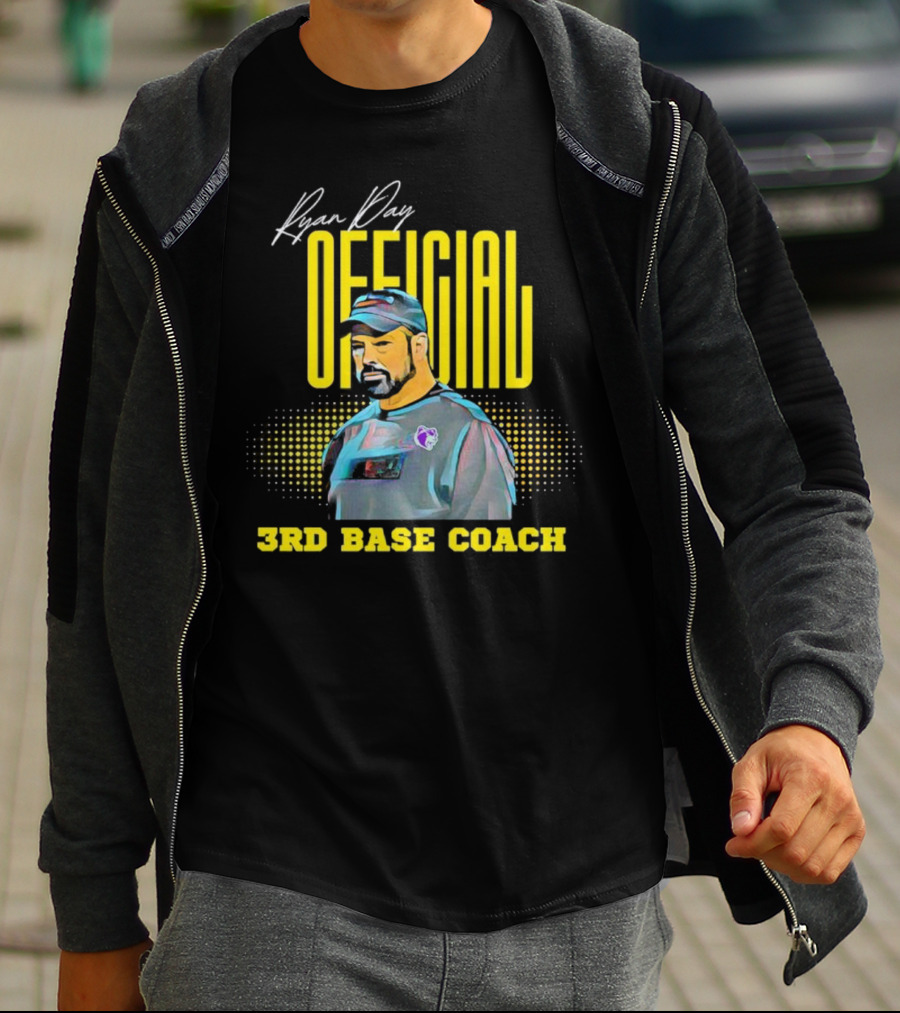 Ryan Day Official 3rd Base Coach T-Shirt