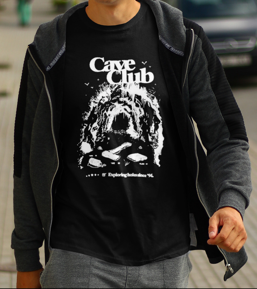 Cave Club Exploring Holes Since '96 T-Shirt