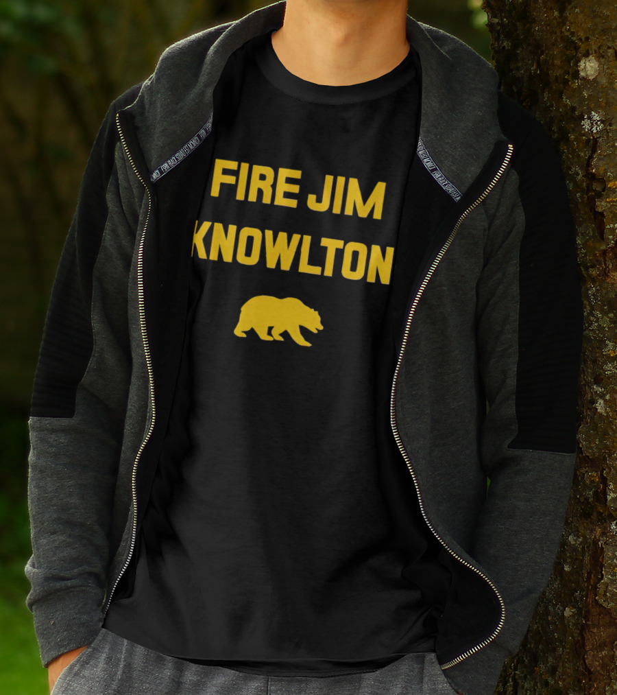 FIRE JIM KNOWLTON Bear T-Shirt