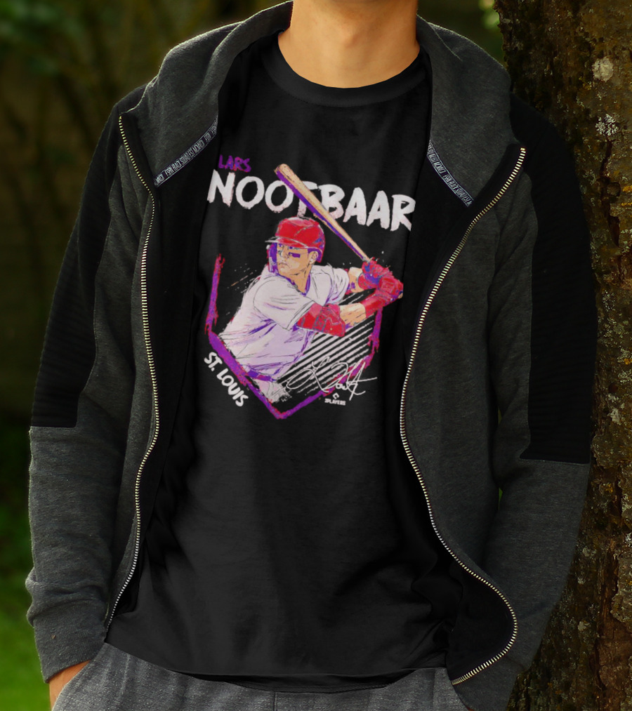 Lars Nootbaar St. Louis Baseball Players Signature T-Shirt